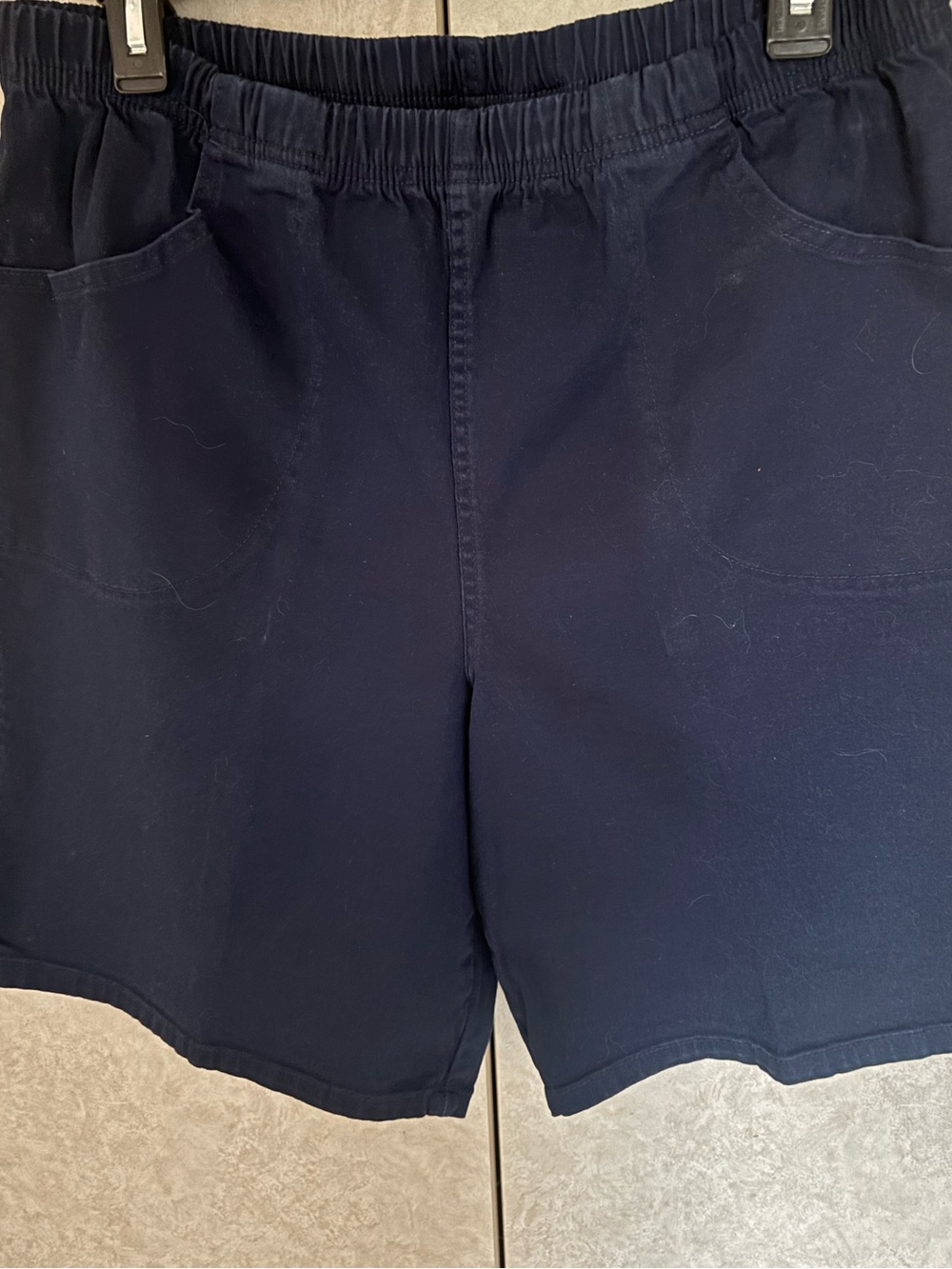Croft & Barrow ladies pull on Bermuda shorts